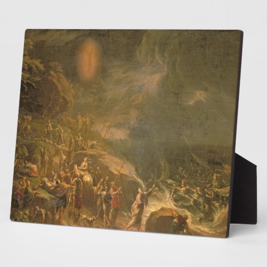 Überquerung des Roten Meeres Fotoplatte (Seite)