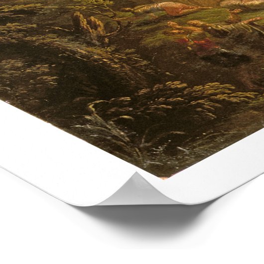 Überquerung des Roten Meeres Poster (Ecke)