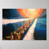 Überquerung des roten Meeres Poster (Vorne)