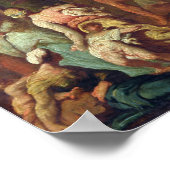 Überquerung des Roten Meeres Poster (Ecke)