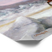 Überquerung des St. Laurent Poster (Ecke)