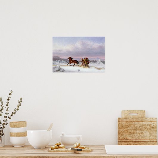 Überquerung des St. Laurent Poster (Küche)