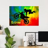 Überquerung eines solaren Flaps Poster (Heimbüro)