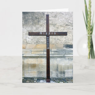 Überquerung Feiertagskarte