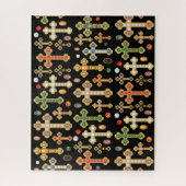 Überquerung mit Imitaten Edelsteine Puzzle (Vertikal)