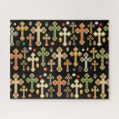 Überquerung mit Imitaten Edelsteine Puzzle (Horizontal)