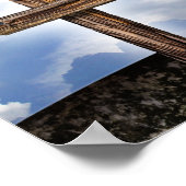 Überquerung mit Sky Poster (Ecke)