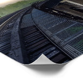 Überquerung nach dem Sturm 8,5 x 11 Poster (Ecke)