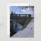 Überquerung Postkarte (Vorne/Hinten)