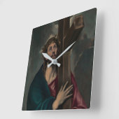 Überquerung Quadratische Wanduhr (Winkel)