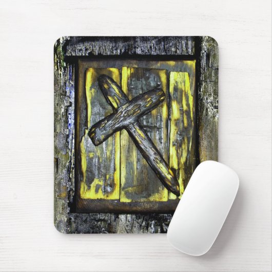 Überquerung von Gnade und Beileid Mousepad (Mit Mouse)