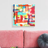 Überquerungen 12x12 überzogene Canvas Leinwanddruck (Insitu (Wohnzimmer))