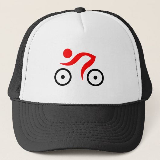 Überragende Fahrradschenke Truckerkappe (Vorderseite)