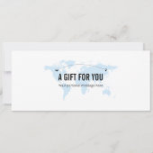 Überraschen Griechenland Boarding Pass Geschenkgut Einladung (Rückseite)