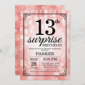 Überraschen Sie 13. Einladung (Vorne/Hinten)