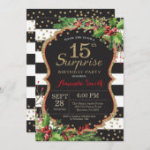 Überraschen Sie 15. Einladung (Vorne/Hinten)
