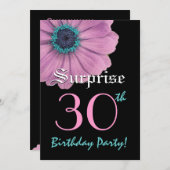 ÜBERRASCHEN Sie 30. Einladung (Vorne/Hinten)