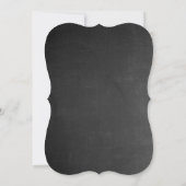 Überraschen Sie 50. Zahl, die ein 50 Einladung (Rückseite)