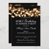 Überraschen Sie 60. Einladung (Vorne/Hinten)