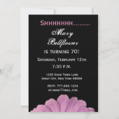 ÜBERRASCHEN Sie 70. Einladung (Rückseite)