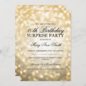 Überraschen Sie 80. Einladung (Vorne/Hinten)