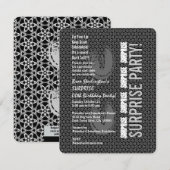 ÜBERRASCHEN Sie jeden möglichen Jahr-Geburtstag Einladung (Vorne/Hinten)