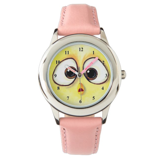 Überraschende Augen Funny Watch Armbanduhr (Vorderseite)