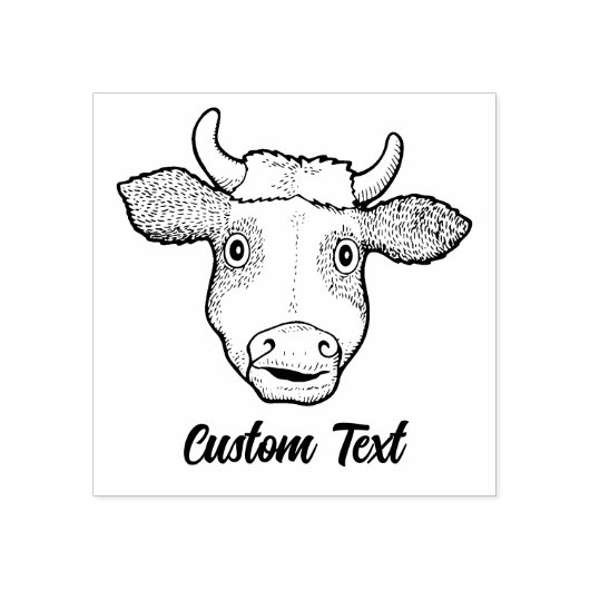 Überraschende Briefmarke aus Kuhkautschuk Gummistempel (Prägung)