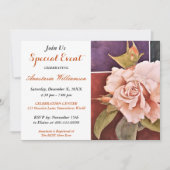 ÜBERRASCHENDE EREIGNISMÄSSIGUNG DES PARTY EINLADUNG (Vorderseite)