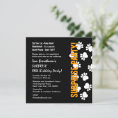 ÜBERRASCHENDE Jahrgangsblätter V059 Einladung (Stehend Vorderseite)