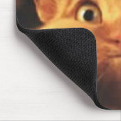Überraschende Katze Mousepad (Ecke)