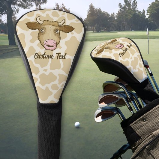 Überraschende Kuh Golf Head Cover Headcover