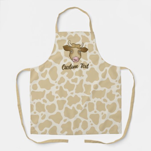 Überraschende Kuh-Schürze Schürze (Vorderseite)