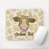 Überraschende Kuhmuse Pad Mousepad (Mit Mouse)
