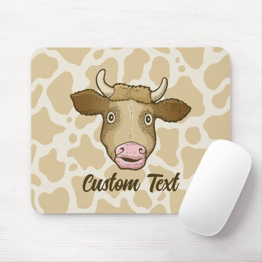 Überraschende Kuhmuse Pad Mousepad (Mit Mouse)