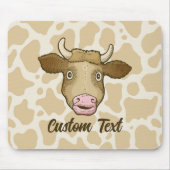 Überraschende Kuhmuse Pad Mousepad (Vorne)