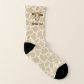 Überraschende Kuhsocken Socken (Rechts - Außen)