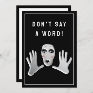 Überraschende Party Einladung