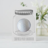 Überraschende Party Einladung (Stehend Vorderseite)