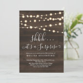 Überraschende Party Einladung - Geburtstag / Jahre (Stehend Vorderseite)