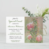 ÜBERRASCHENDE PARTY-EREIGNIS EINLADUNG (Stehend Vorderseite)