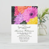 ÜBERRASCHENDE PARTY-EREIGNIS EINLADUNG (Stehend Vorderseite)