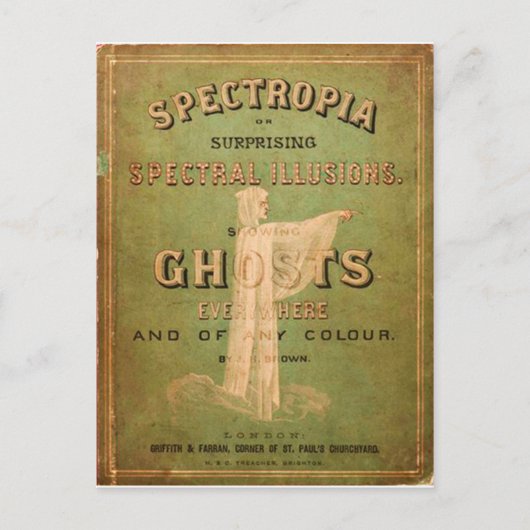 Überraschende Spektral-Illusionen! Postkarte (Vorderseite)