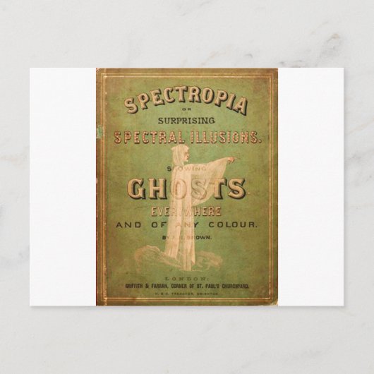 Überraschende SpektralIllusionen! Postkarte (Vorderseite)