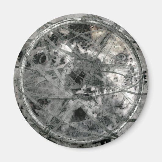 Überraschende Zeit und Raum Magnet (Vorne)