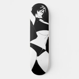 Überraschender Anime Girl Skateboard Deck