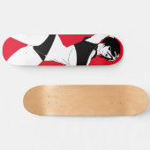 Überraschender Anime Girl Skateboard Deck (Horizontal)