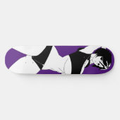 Überraschender Anime Girl Skateboard Deck (Horizontal)