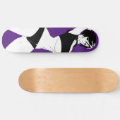 Überraschender Anime Girl Skateboard Deck (Horizontal)