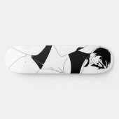 Überraschender Anime Girl Skateboard Deck (Horizontal)